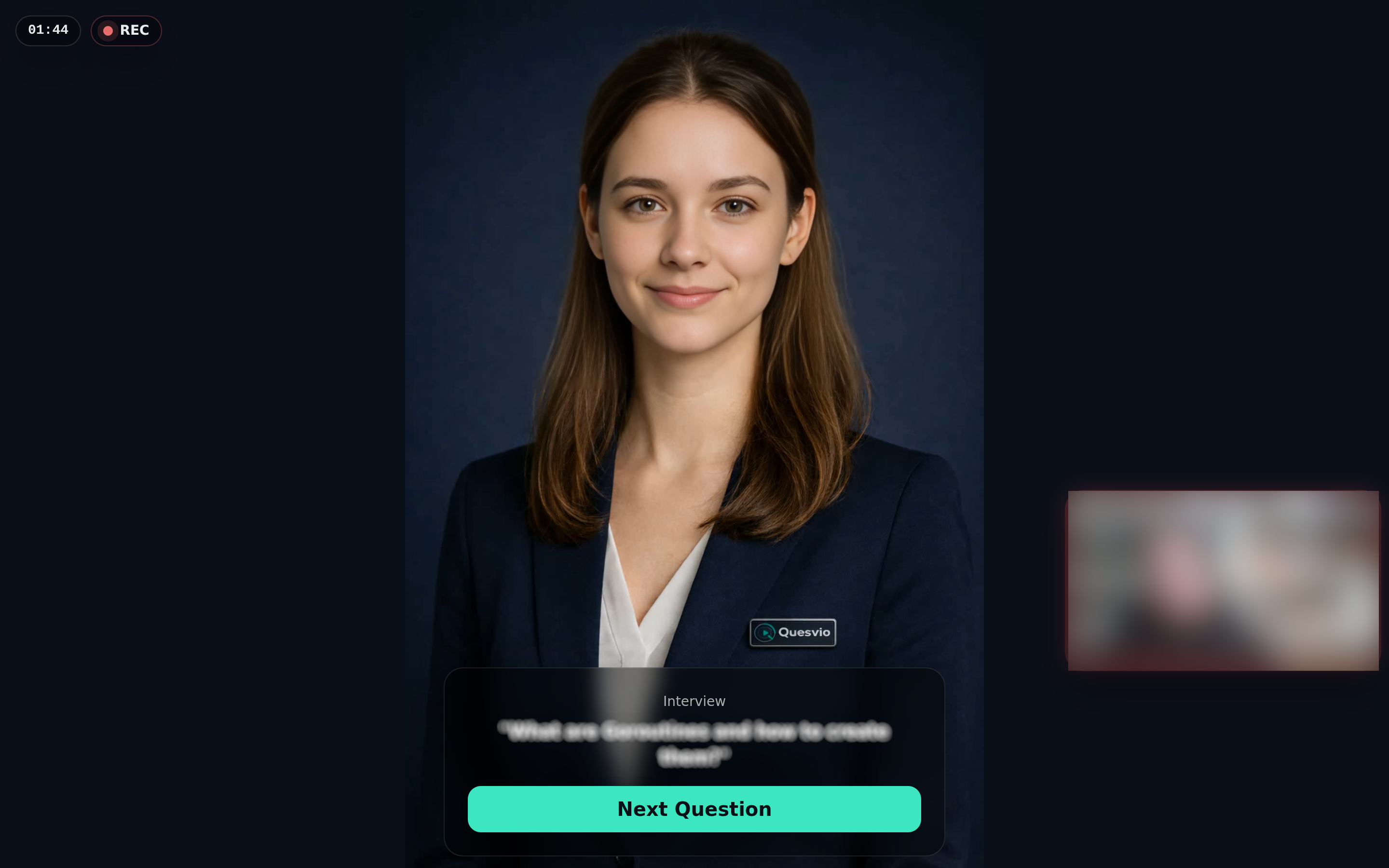 Quesvio interview process